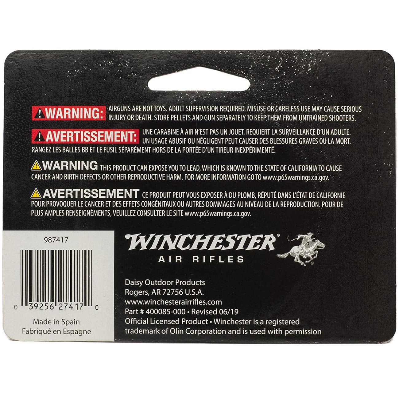 Daisy Winchester .177 Caliber Dail-A-Pellet (300 per Container)