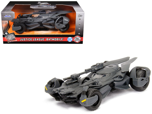 "Justice League" Movie Batmobile 1/32 Diecast Model Car by Jada <h2>"Justice Jada</h2> <p>High-quality perfect for collectors and enthusiasts. Features detailed interior exterior craftsmanship, realis