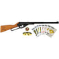 Daisy Buck 4105 Lever Action Spring Air BB Rifle with Shooting Kit