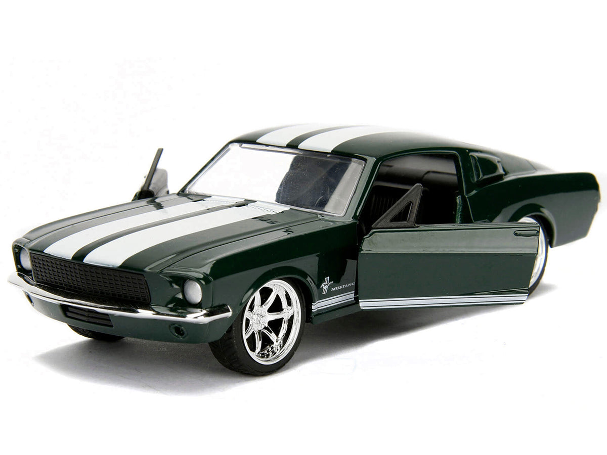Sean's Ford Mustang Dark Green with White Stripes "Fast & Furious" Movie 1/32 Diecast Model Car by Jada <h2>Sean's Jada</h2> <p>High-quality perfect for collectors and enthusiasts. Features detailed i