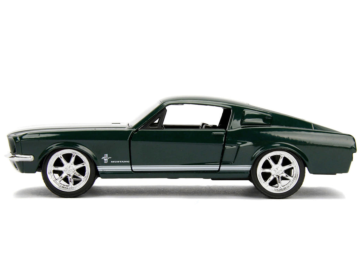 Sean's Ford Mustang Dark Green with White Stripes "Fast & Furious" Movie 1/32 Diecast Model Car by Jada <h2>Sean's Jada</h2> <p>High-quality perfect for collectors and enthusiasts. Features detailed i
