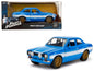 1970 Brian's Ford Escort Blue with White Stripes "Fast & Furious" Movie 1/24 Diecast Model Car by Jada <h2>1970 Jada</h2> <p>High-quality perfect for collectors and enthusiasts. Features detailed inte