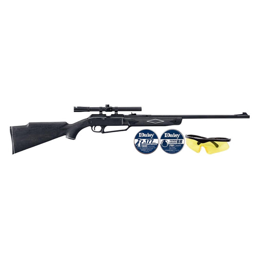 Daisy PowerLine Model 880 S&G .177cal Multi-Pump BB/Pellet Rifle Kit