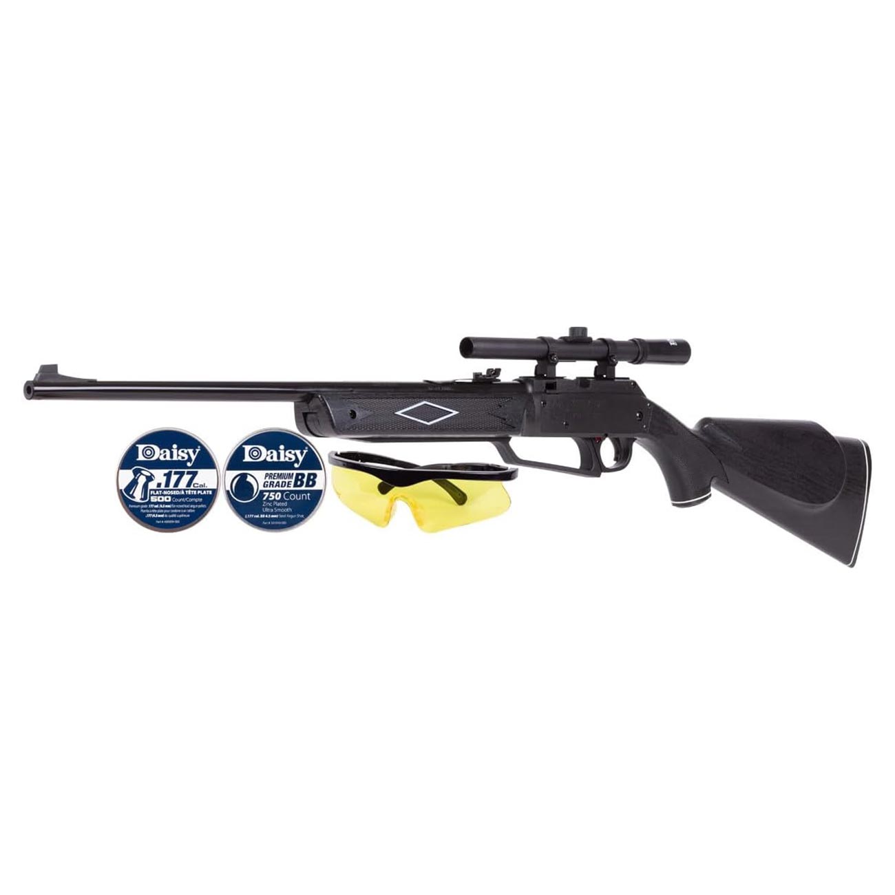 Daisy PowerLine Model 880 ELE .177cal Multi-Pump BB/Pellet Rifle Kit