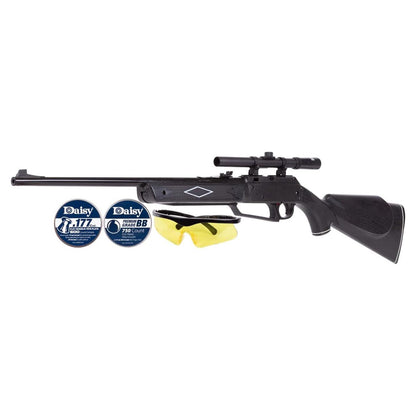 Daisy PowerLine Model 880 ELE .177cal Multi-Pump BB/Pellet Rifle Kit