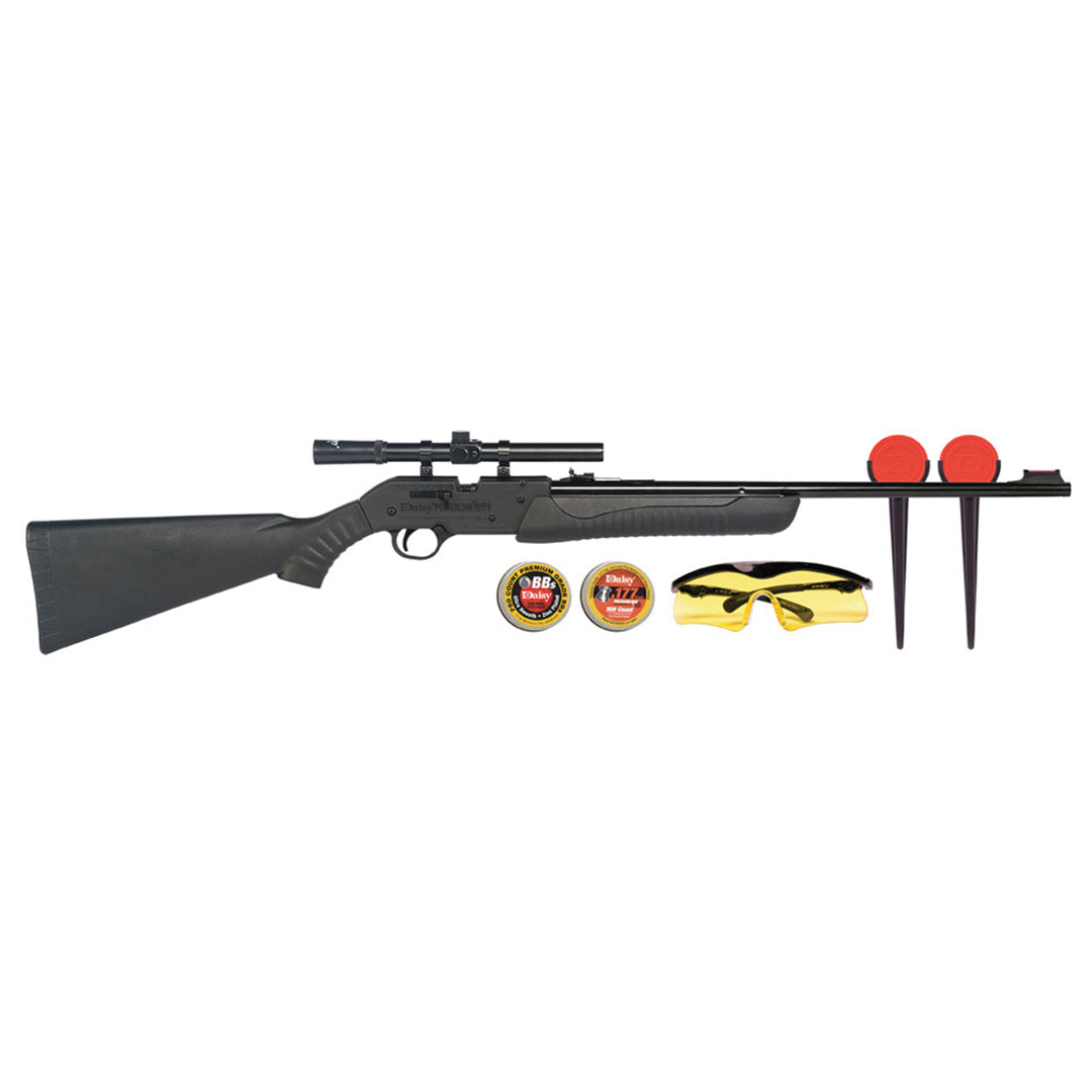 Daisy PowerLine Model 901 .177cal ELE Multi-Pump Pneumatic BB/Pellet Air Rifle Kit