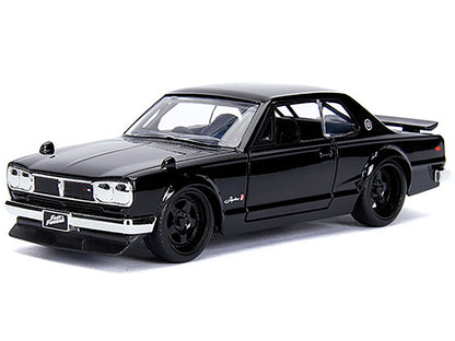 Brian's Nissan Skyline 2000 GT-R (KPGC10) Black "Fast & Furious" Movie 1/32 Diecast Model Car by Jada <h2>Brian's Jada</h2> <p>High-quality perfect for collectors and enthusiasts. Features detailed in