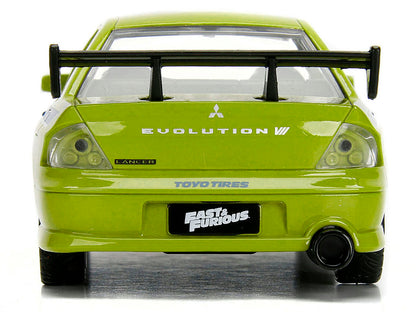 Brian's Mitsubishi Lancer Evolution VII Green "Fast & Furious" Movie 1/32 Diecast Model Car by Jada <h2>Brian's Jada</h2> <p>High-quality perfect for collectors and enthusiasts. Features detailed inte