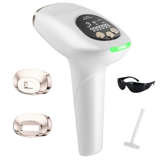 3 In 1 Ice Cooling Laser Hair Removal Painless Permanent At-Home Ipl With 999,9