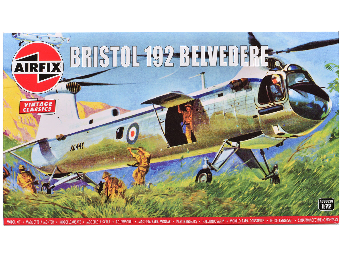 Level 2 Model Kit Bristol 192 Belvedere Helicopter 2 Scheme Options 1/72