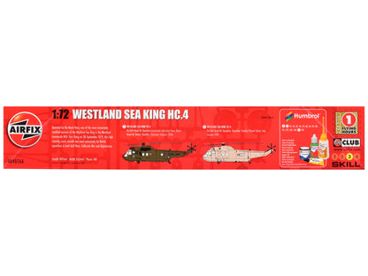 Level 3 Model Kit Westland Sea King HC.4 Helicopter 2 Scheme Options 1/72