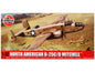 Level 3 Model Kit North American B-25C/D Mitchell Bomber Aircraft with 2 Scheme Options 1/72 Plastic Model Kit by Airfix
