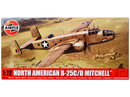 Level 3 Model Kit North American B-25C/D Mitchell Bomber Aircraft 2 Scheme