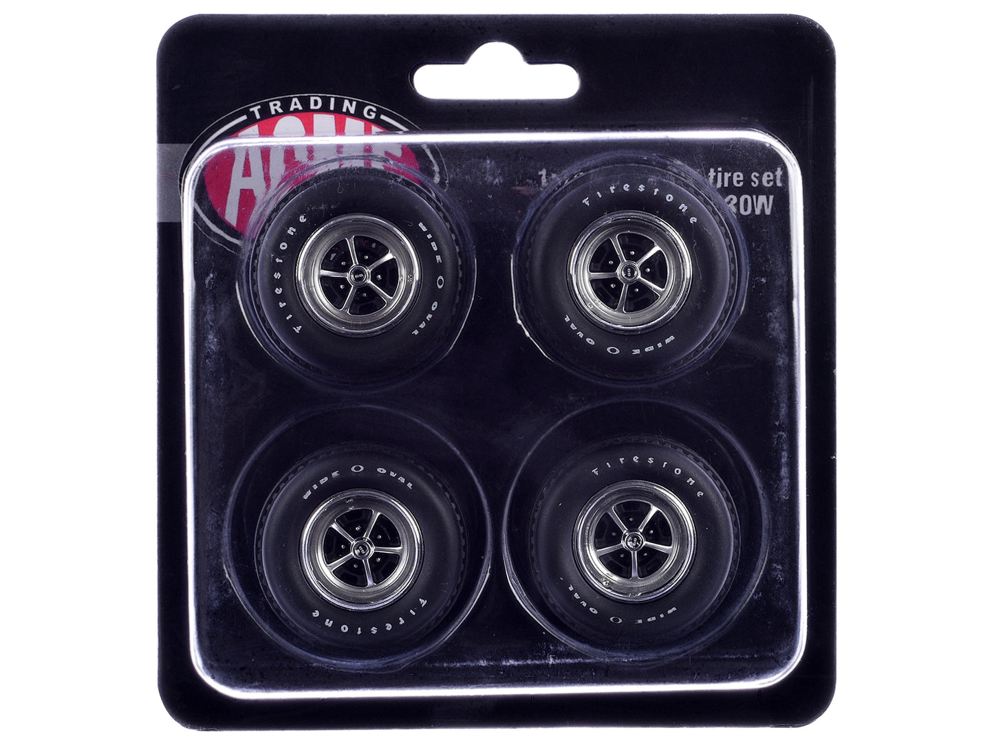 "Super Sport" Wheel and Tire Set of 4 pieces from "1970 Chevrolet Chevelle SS" for 1/18 Scale Models by ACME T&y