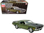 1970 Plymouth AAR Cuda Ivy Green Metallic with Black Stripes and Green Interior Limited Edition to 576 pieces Worldwide 1/18 T&y Diecast Model Car by ACME