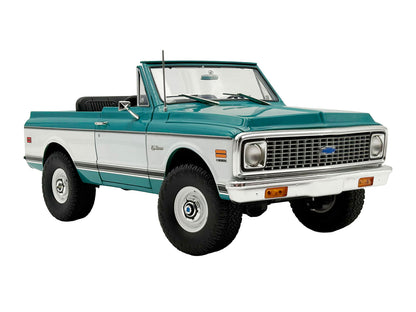 1972 Chevrolet Blazer K/5 Green & White Stripes Limited Edition 1/18 Diecast