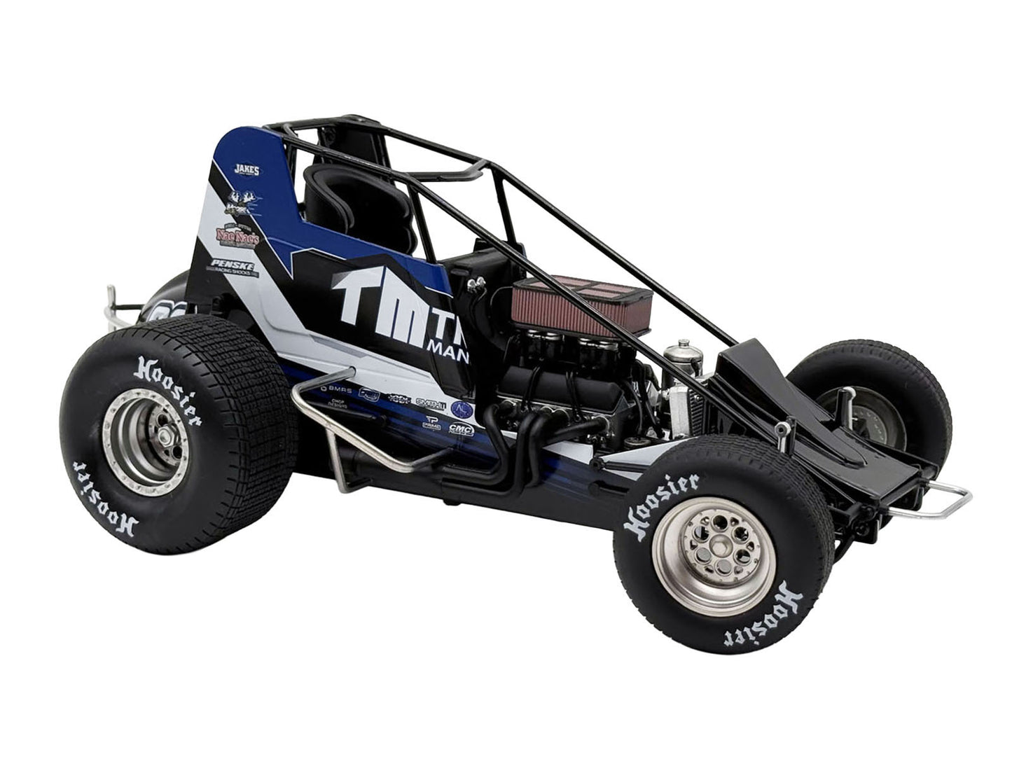 Winged Sprint Car #23 Chase Dietz "Treyco Manufacturing - Mountain Ridge Metals" (2026) 1/18 Diecast Model Car by ACME