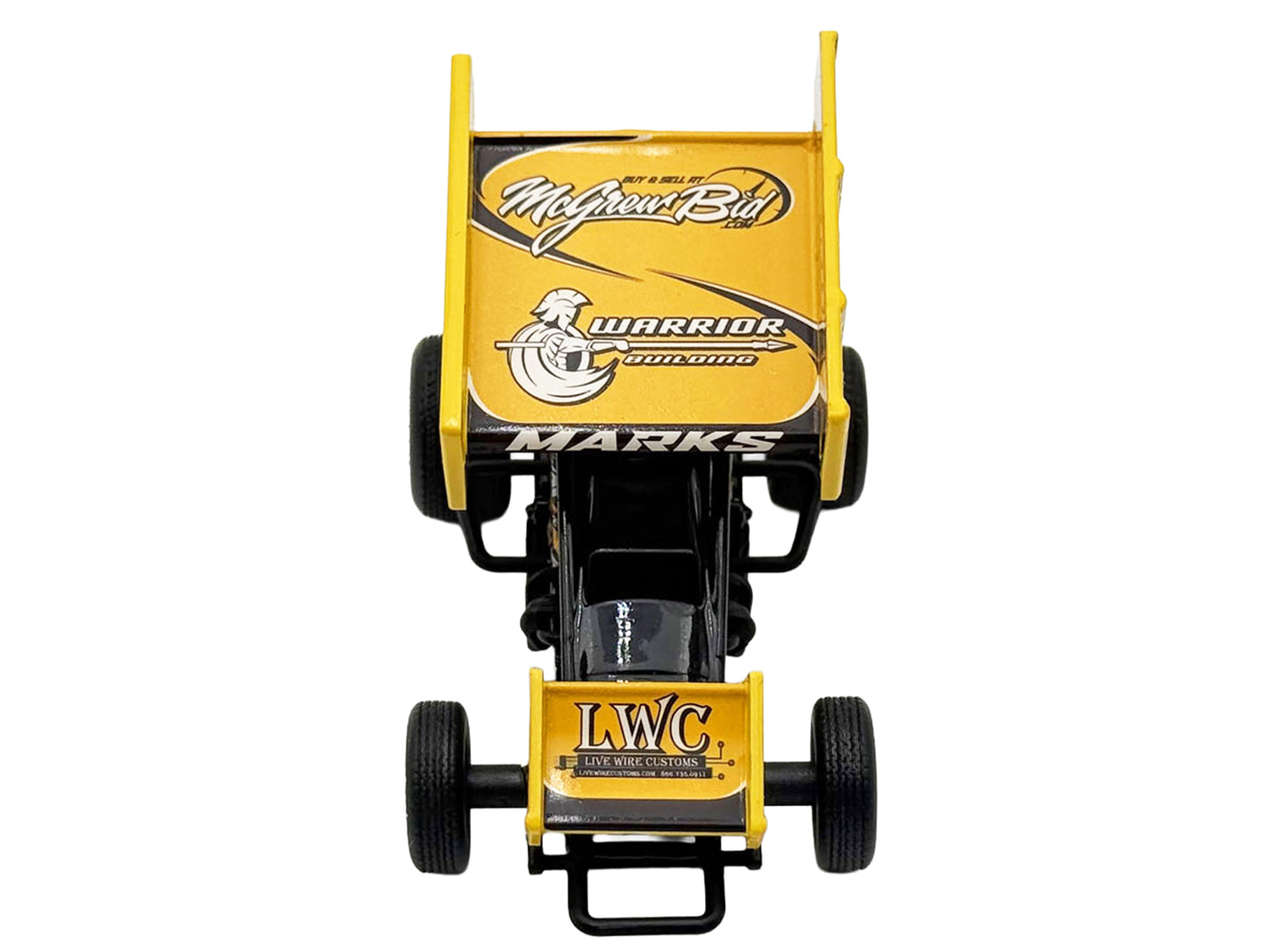 Winged Sprint Car #19 Brent Marks "Fenton Marks Racing" (2026) 1/50 T&y Diecast Model Car by ACME