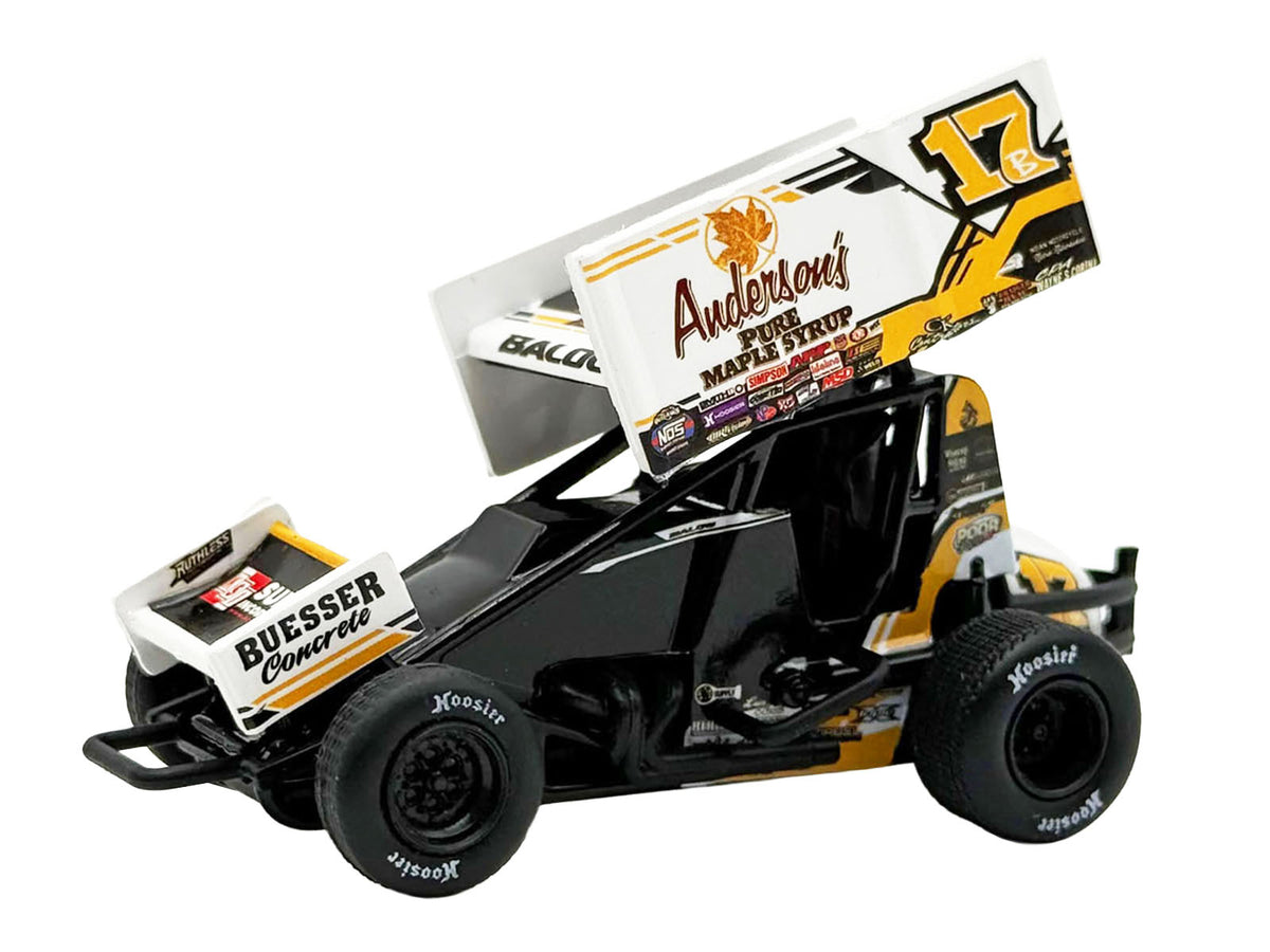 Winged Sprint Car #17B Bill Balog "Anderson's Pure Maple Syrup" 1/50 Diecast
