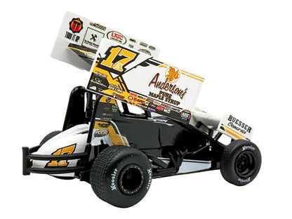 Winged Sprint Car #17B Bill Balog "Anderson's Pure Maple Syrup" 1/50 Diecast