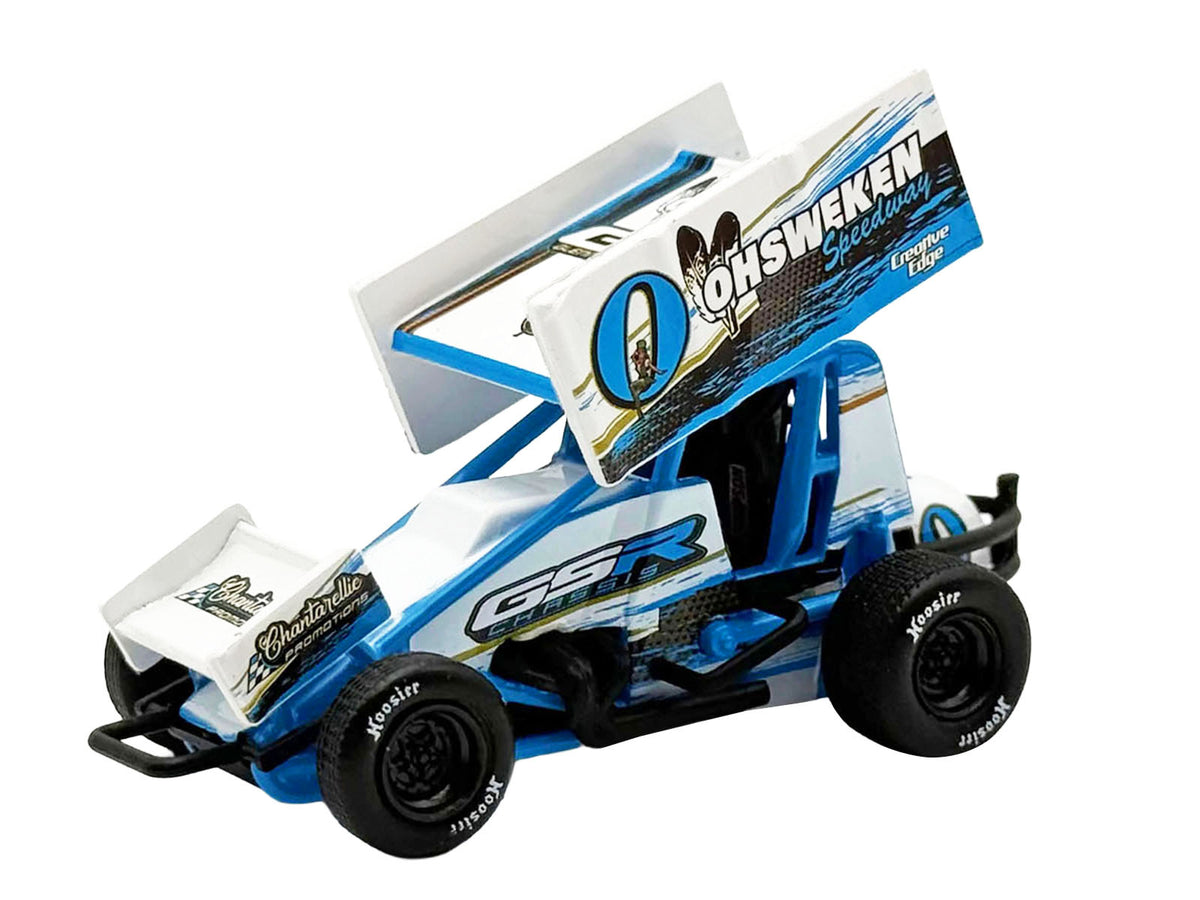 Winged Sprint Car #0 Glenn Styres "Ohsweken Speedway - GSR Chassis" 1/50 Diecast