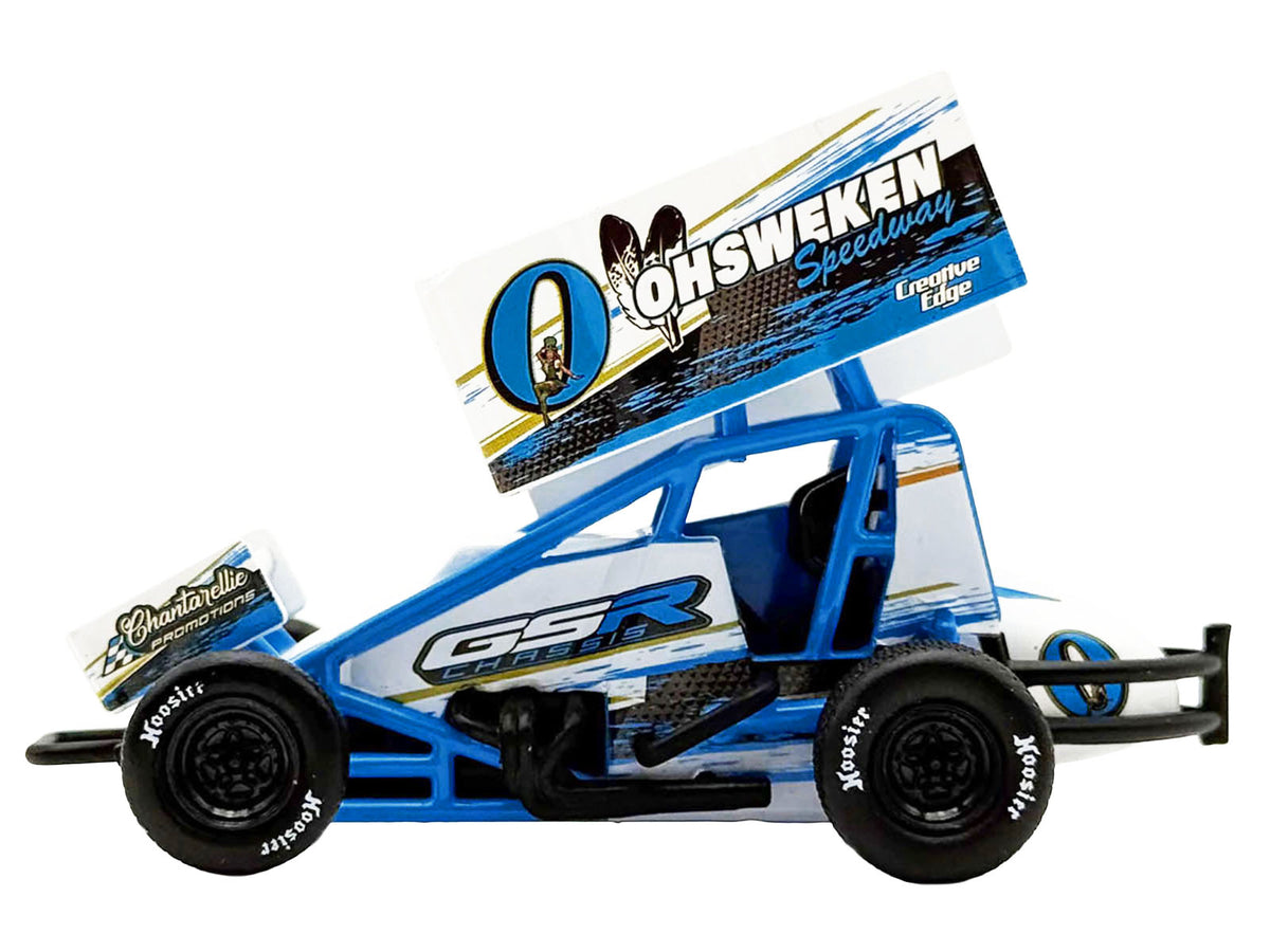 Winged Sprint Car #0 Glenn Styres "Ohsweken Speedway - GSR Chassis" 1/50 Diecast