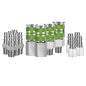 Flexzilla Pro High Flow Coupler  Plug Kit 1/4in NPT 1/4in Body 14 Pc