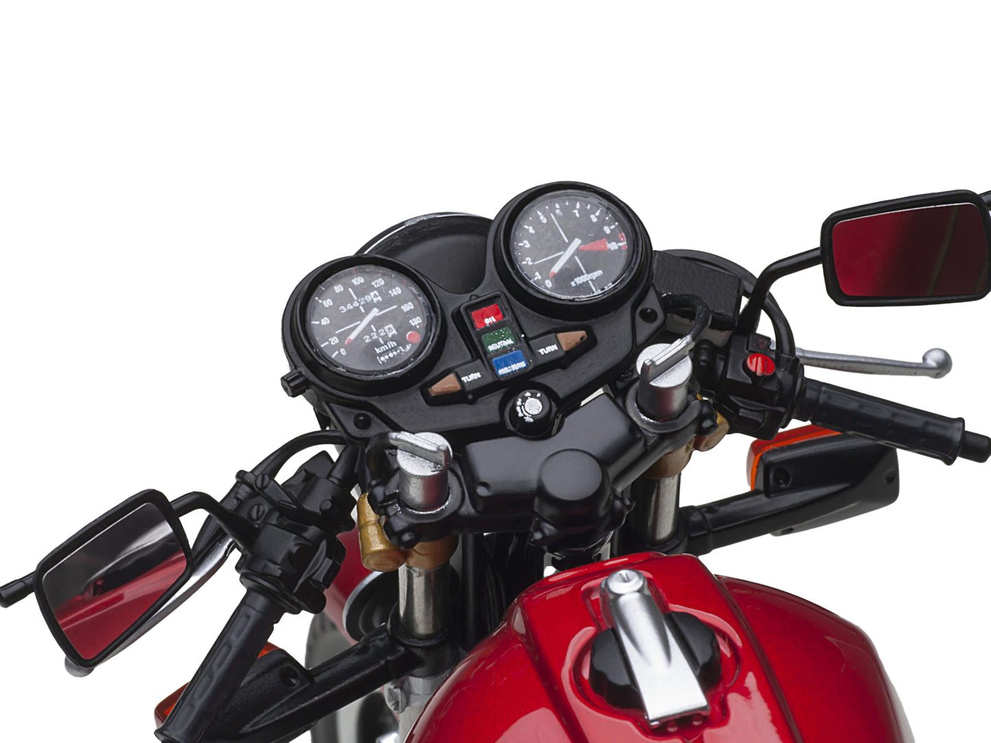 Honda CB750F Motorcycle Red with Helmet "Baribari Legend" (1986) OVA 1/12 Model by Autoart <h2>Honda Autoart</h2> <p>High-quality diecast car perfect for collectors and enthusiasts. Features detailed