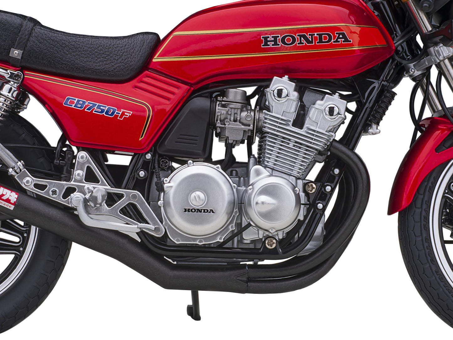 Honda CB750F Motorcycle Red with Helmet "Baribari Legend" (1986) OVA 1/12 Model by Autoart <h2>Honda Autoart</h2> <p>High-quality diecast car perfect for collectors and enthusiasts. Features detailed