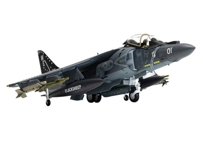 McDonnell Douglas AV-8B Harrier II Plus Aircraft "165001/01 VMA-214 Black Sheep MCAS Yuma" (2019) United States Marine Corps "The Aviation Archive" Series 1/48 Diecast Model by Corgi