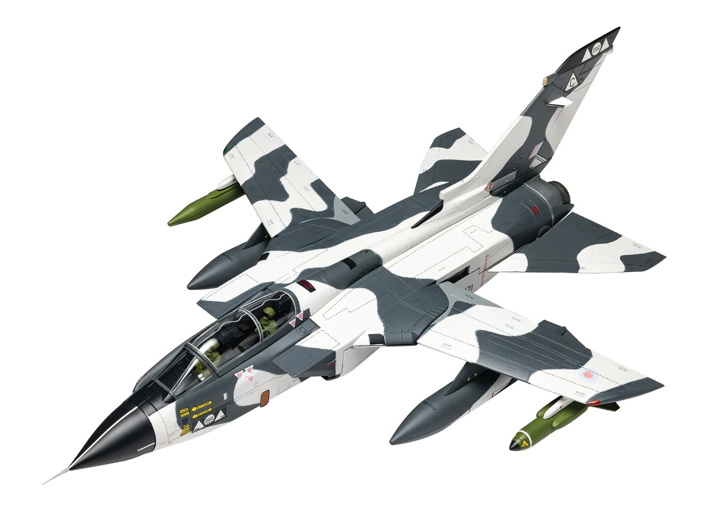 Panavia Tornado GR1A Aircraft "ZA371/C No.II(AC) Sqn. Arctic Training Exercises Norway" (1995) British Royal Air Force "The Aviation Archive" 1/48 T&y Diecast Model Car by Corgi
