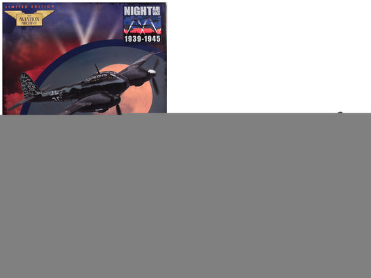 Messerschmitt Me 410A-1 Aircraft "U5+FE Lt. Rudolf Abrahamczik 14./KG.2 Laon-Athies Airfield France" (1943) German Luftwaffe "The Aviation Archive" Series 1/72 Diecast Model Car by Corgi
