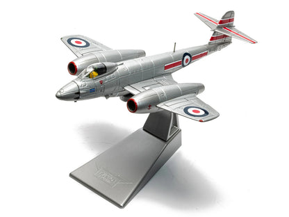 Gloster Meteor F.8 Aircraft "WH480/M Sqn Ldr John ‘Dusty’ Miller DFC No.41 Squadron Biggin Hill" (1951) Royal Air Force "The Aviation Archive" Series 1/72 T&y Diecast Model Car by Corgi