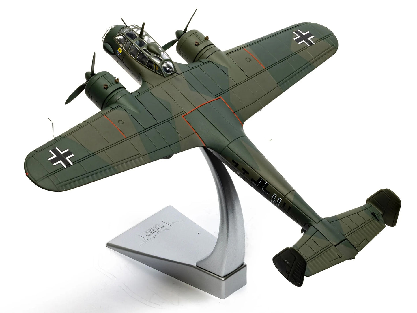 Dornier Do 17Z-5 Aircraft "7T+HH W.Nr.2787 KGR.606 Lannion France" (1940) German Luftwaffe "The Aviation Archive" Series 1/72 T&y Diecast Model Car by Corgi