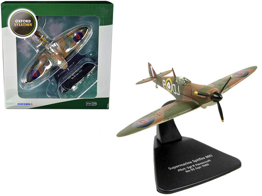 Supermarine Spitfire MK1 SGT R. 1/72 Diecast Aircraft - Oxford Diecast