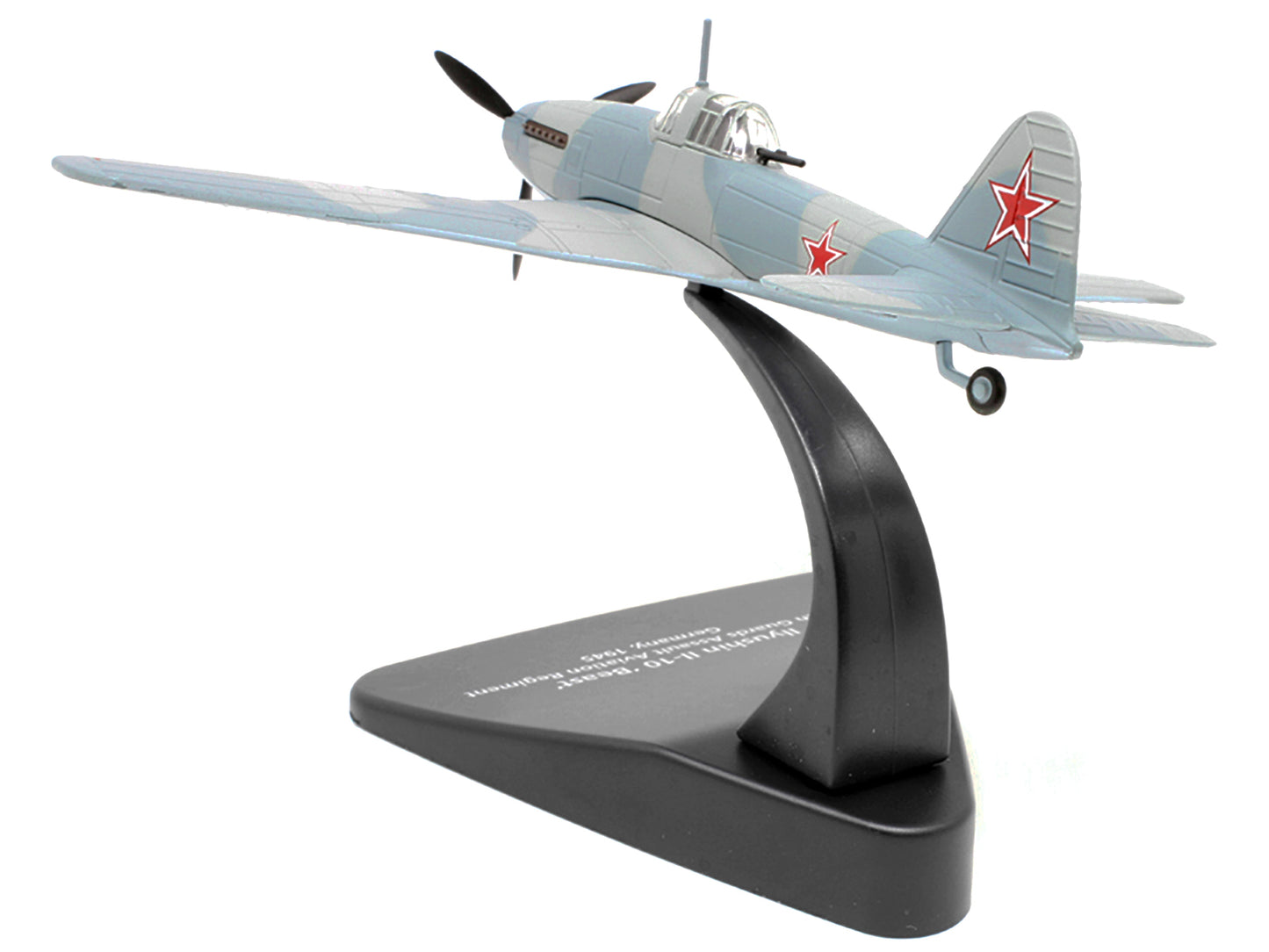 Ilyushin Il-10 "Beast" War Plane 108th Guards Assault Aviation Regiment Germany (1945) "Oxford Aviation" Series 1/72 T&y Diecast Model Airplane by Oxford T&y Diecast
