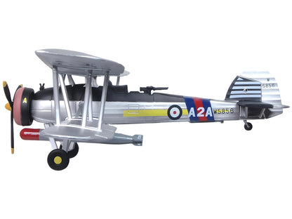 Fairey Swordfish Mk I Bomber Aircraft "FAA Historic Flight RNAS Yeovilton" Royal Navy "Oxford Aviation" Series 1/72 T&y Diecast Model Airplane by Oxford T&y Diecast