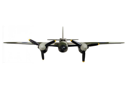 De Havilland Mosquito NF MKII Aircraft "Wing Commander Peter G. Wykeham-Barnes No. 23 Squadron Luqa Malta" (1943) Royal Air Force "Oxford Aviation" Series 1/72 Diecast Model Airplane by Oxford Diecast