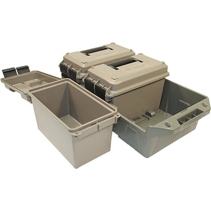 MTM 50 Cal 3-Can Ammo Crate (Dark Earth Cans/Army Green