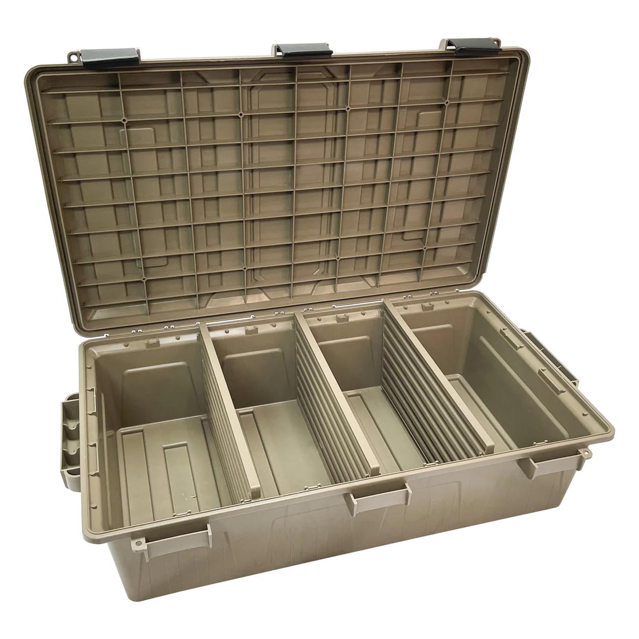 MTM Ammo Crate - Divided Utility Box