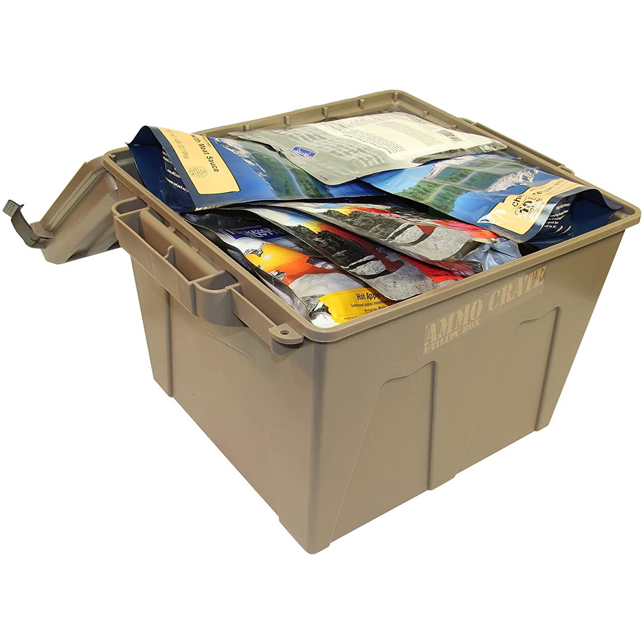 MTM Ammo Crate Utility Box-Dark Earth