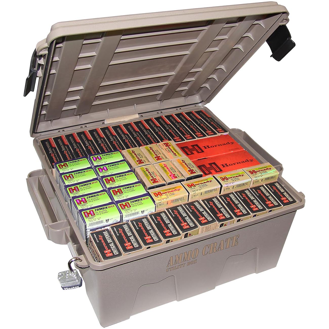 MTM Ammo Crate Utility Box   1370 Dark Earth