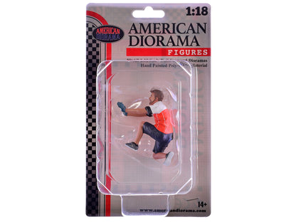 "Race Crew" Figure #1 for 1/18 scale models by American Diorama <h2>"Race Diorama</h2> <p>High-quality diecast model car perfect collectors and enthusiasts. Features detailed interior exterior craftsm
