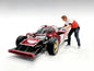 "Race Crew" Figure #6 for 1/18 scale models by American Diorama <h2>"Race Diorama</h2> <p>High-quality diecast model car perfect collectors and enthusiasts. Features detailed interior exterior craftsm