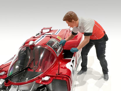 "Race Crew" Figure #6 for 1/24 Scale Models by American Diorama <h2>"Race Diorama</h2> <p>High-quality diecast model car perfect collectors and enthusiasts. Features detailed interior exterior craftsm