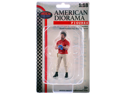 "Muscle Mechanics" Figure #2 for 1/18 Scale Models by American Diorama <h2>"Muscle Diorama</h2> <p>High-quality diecast model car perfect collectors and enthusiasts. Features detailed interior exterio