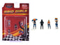 "Grid Girls" 5 piece Diecast Figure Set (4 People Figures 1 Umbrella) Limited Edition to 3600 pieces Worldwide for 1/64 Scale Models by American Diorama <h2>"Grid Diorama</h2> <p>High-quality model ca