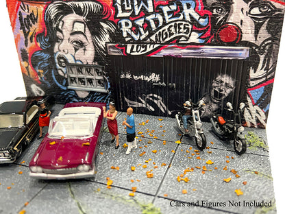 "American Diorama X INK BMBRS - LA Lowrider" Street Art for 1/64 Scale Models by American <h2>"American Diorama</h2> <p>High-quality diecast model car perfect collectors and enthusiasts. Features deta