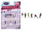 "Hanging Out #3" 6 piece Diecast Figure Set (6 Figures) Limited Edition for 1/64 Scale Models by American Diorama <h2>"Hanging Diorama</h2> <p>High-quality model car perfect collectors and enthusiasts