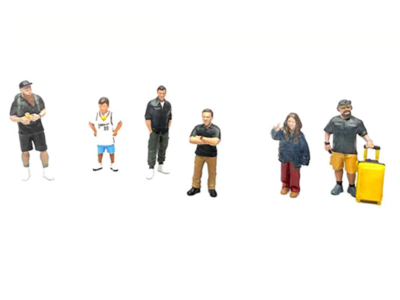 "Influencers" 6 piece Diecast Figure Set Limited Edition for 1/64 Scale Models by American Diorama <h2>"Influencers" Diorama</h2> <p>High-quality model car perfect collectors and enthusiasts. Features